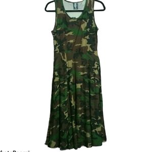 Agnes & Dora camo Angelou dress